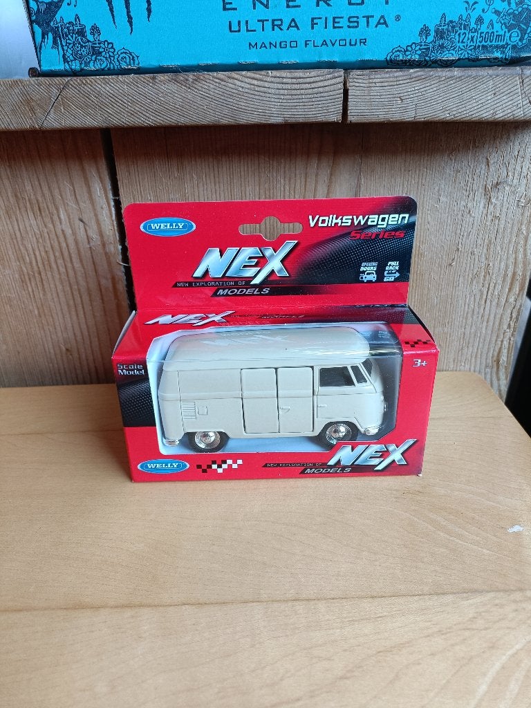Welly VW T1 bestel bus  1: 34/36, Ophalen of Verzenden, Nieuw, Auto, Overige merken