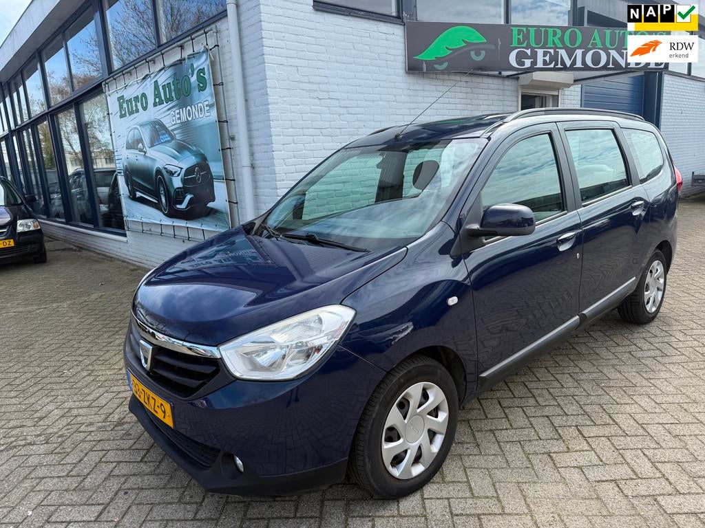 Dacia Lodgy 1.2 TCe 5p.KETTING VERSPRONGEN START NIET, Voorwielaandrijving, Gebruikt, 4 cilinders, Blauw