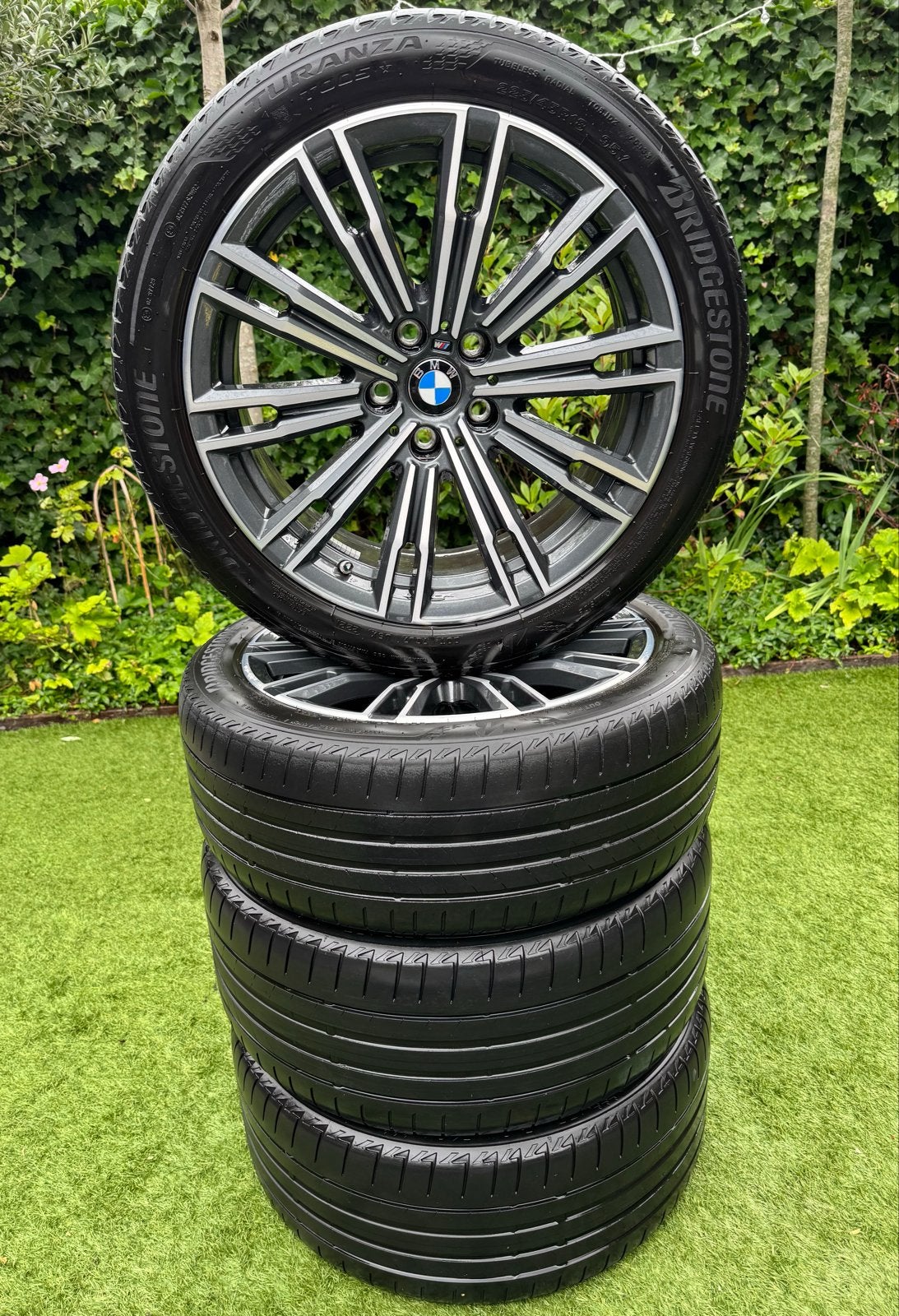 Originele BMW 790m Dubbelspaak breedset G20,G21,G22,G23, Auto-onderdelen, Ophalen, 18 inch, Gebruikt, Banden en Velgen