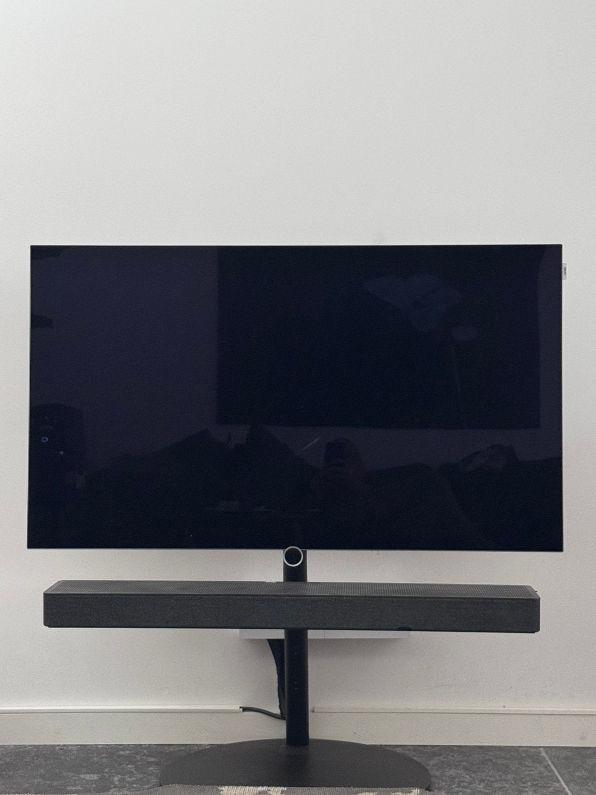 Loewe Bild i 48 DR+ (incl. TS) + Klang Bar 3 MR, Audio, Tv en Foto, 50 Hz, Zo goed als nieuw, 100 cm of meer, Ophalen