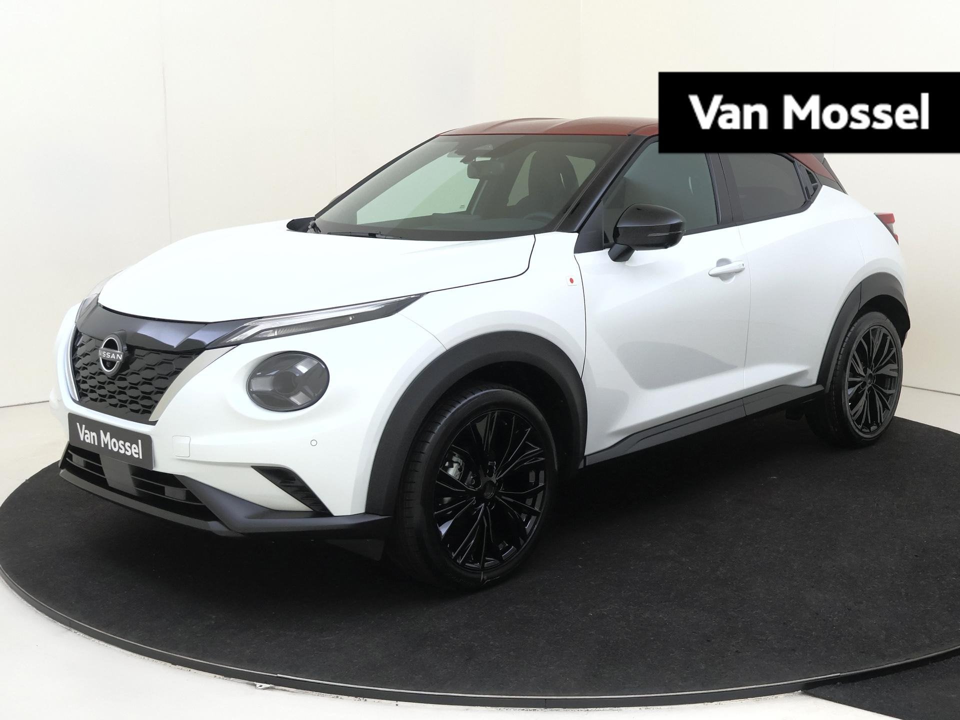 Nissan Juke Hybrid 143 6AT Red-line Edition 143PK | Rijklaar, Auto's, 94 pk, Euro 6, 4 cilinders, Leder en Stof