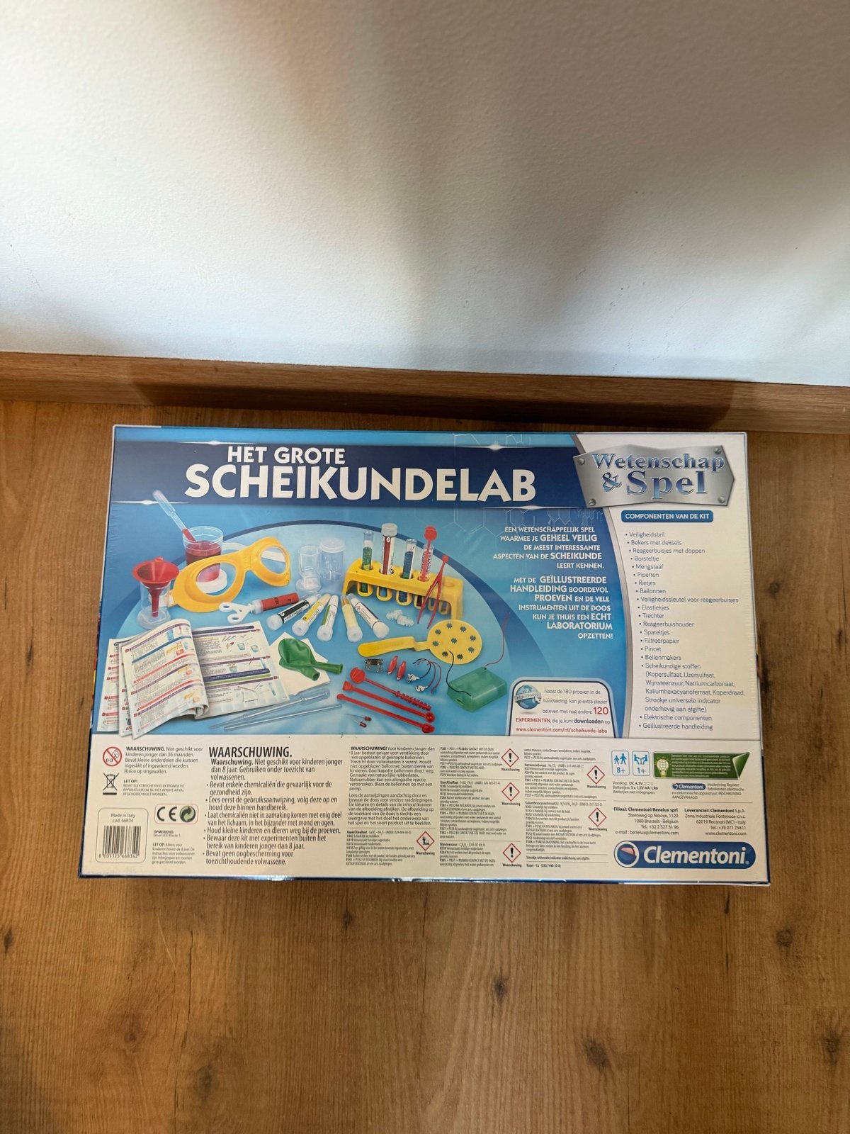 Het Grote Scheikundelab - Clementoni Wetenschap & Spel, Ophalen, Nieuw, Ontdekken