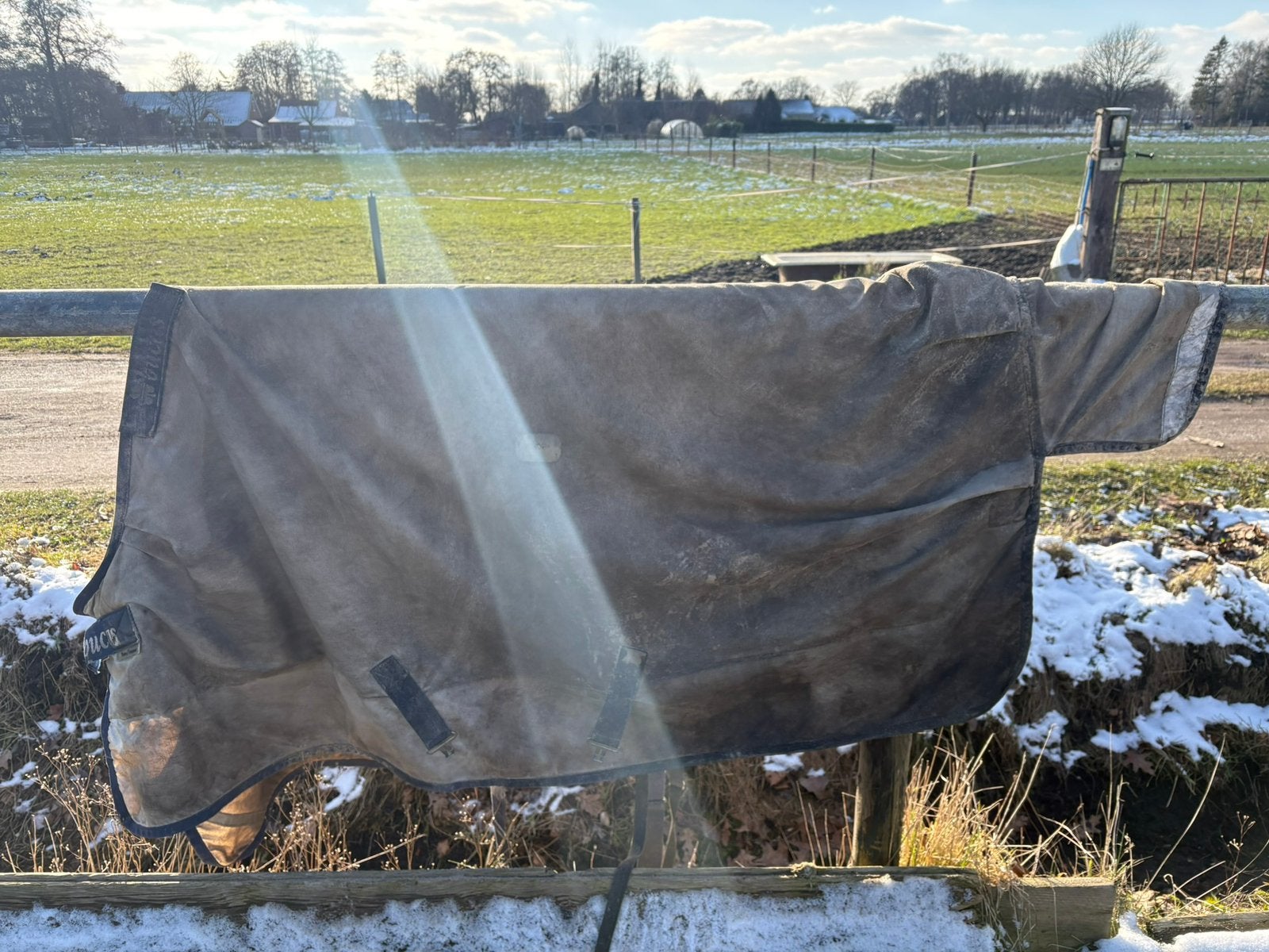 Bucas power turnout stay-dry fleece maat 6.0/183, Dieren en Toebehoren, Bucas, Gebruikt, Ripstop, Ophalen of Verzenden