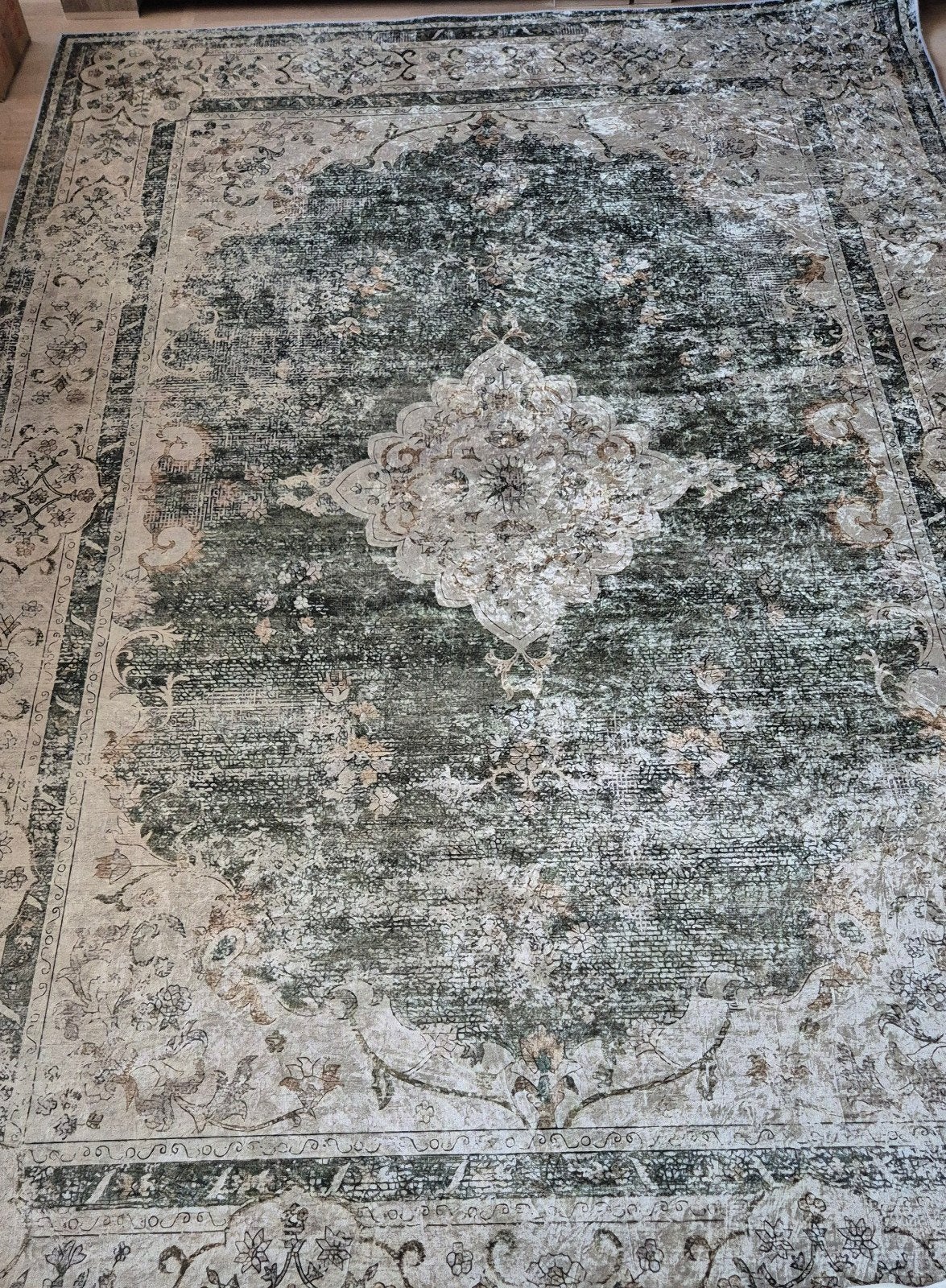 Vloerkleed vintage, Ophalen, 200 cm of meer, Zo goed als nieuw, Rechthoekig