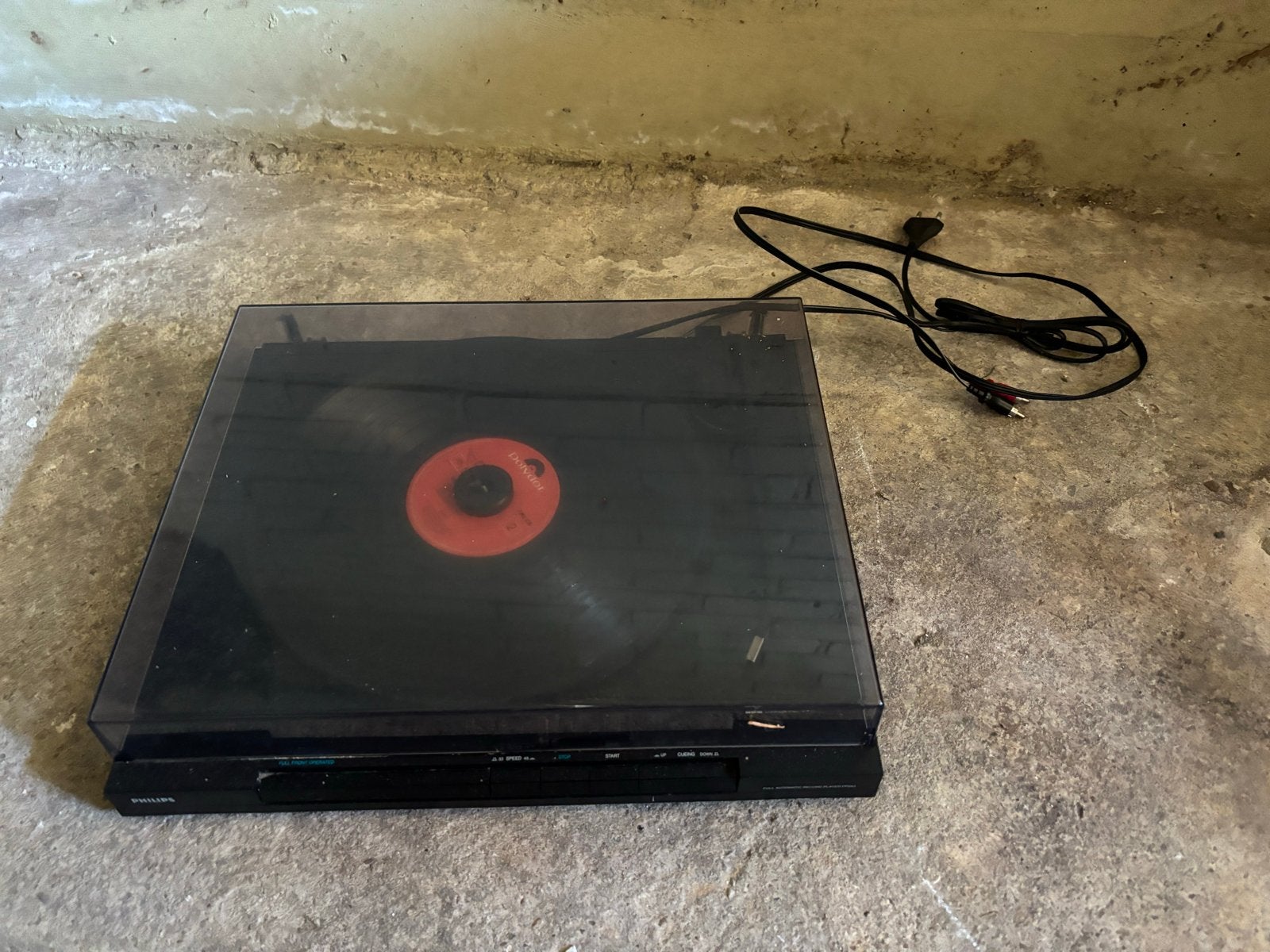 Philips Platenspeler - Vintage Audio, Ophalen, Gebruikt, Platenspeler, Philips