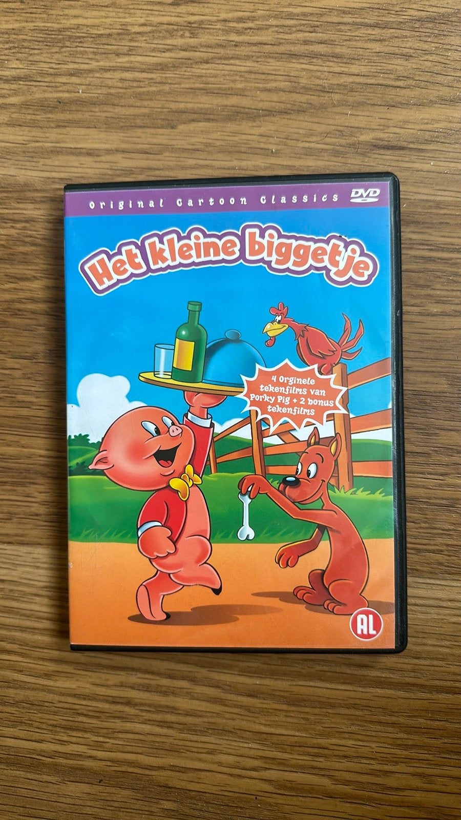 Het Kleine Biggetje DVD - Original Cartoon Classics, Gebruikt, Tekenfilm, Nederlands, Alle leeftijden