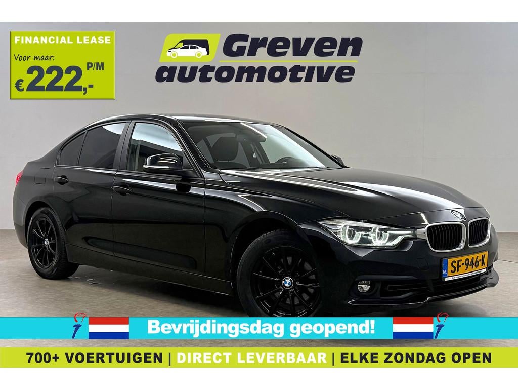 BMW 3 Serie 318i Executive Shadow Line | LED | Clima | Cruis, Auto's, BMW, Automaat, Gebruikt, Euro 6, Zwart