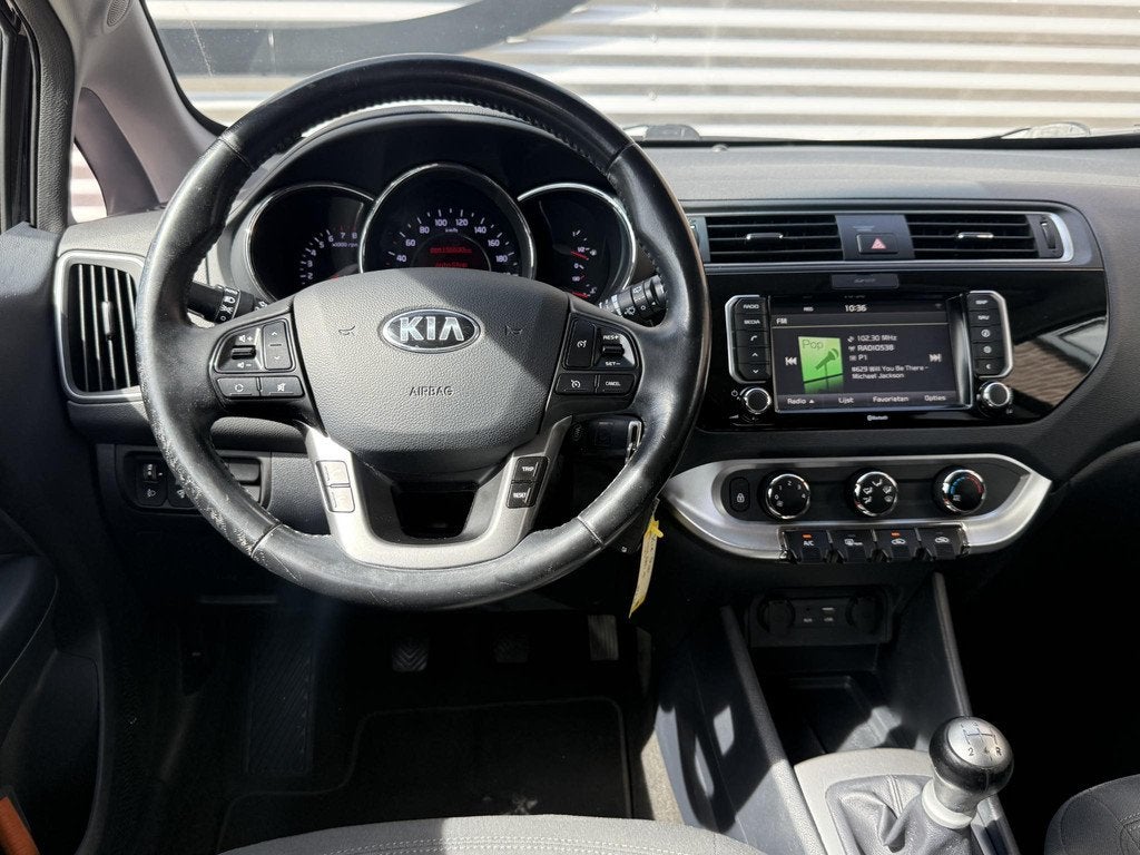 Kia Rio 1.2 CVVT DynamicLine 1e Eigenaar|Navi|Camera|Airco|C, Auto's, 1027 kg, Euro 6, 4 cilinders, Zwart