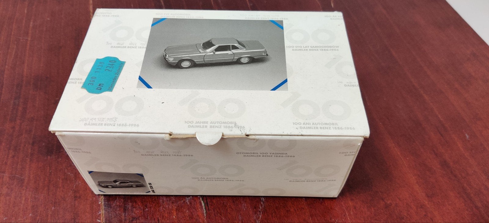 Mercedes-Benz 300 SL (1954) modelauto - 100 jaar automobiel, Ophalen of Verzenden, Zo goed als nieuw, Auto, Overige merken
