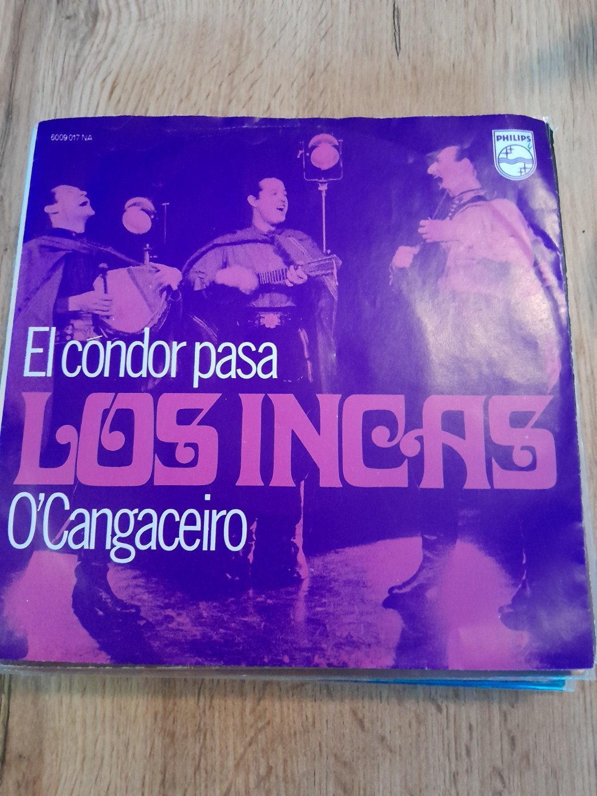 Los incas 7 inch el condor pasa, Ophalen of Verzenden, Zo goed als nieuw
