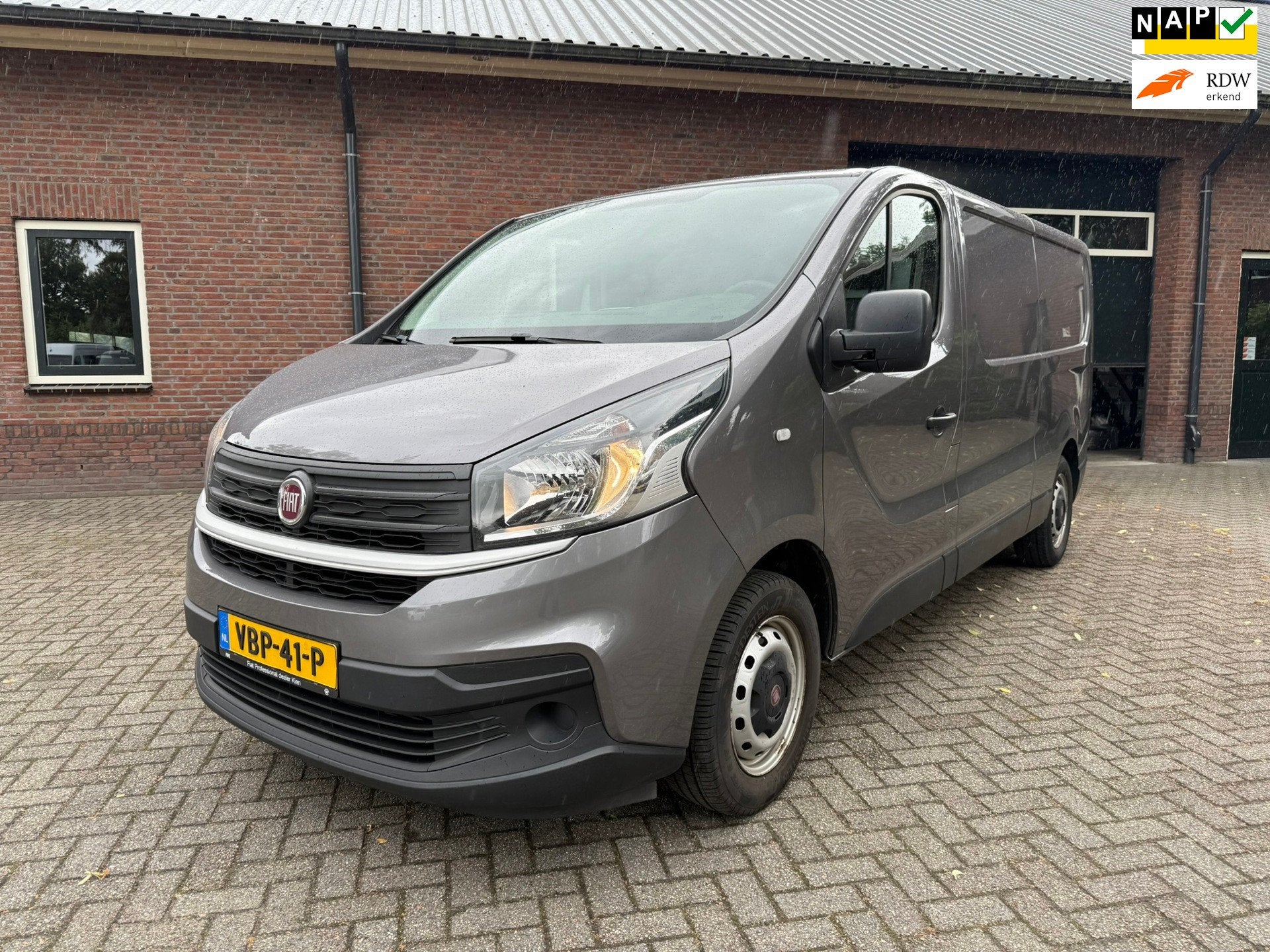 Fiat Talento 1.6 MJ EcoJet L2H1 navi, camera EURO6 APk tot 1, Auto's, Voorwielaandrijving, 4 cilinders, 2000 kg, Start-stop-systeem