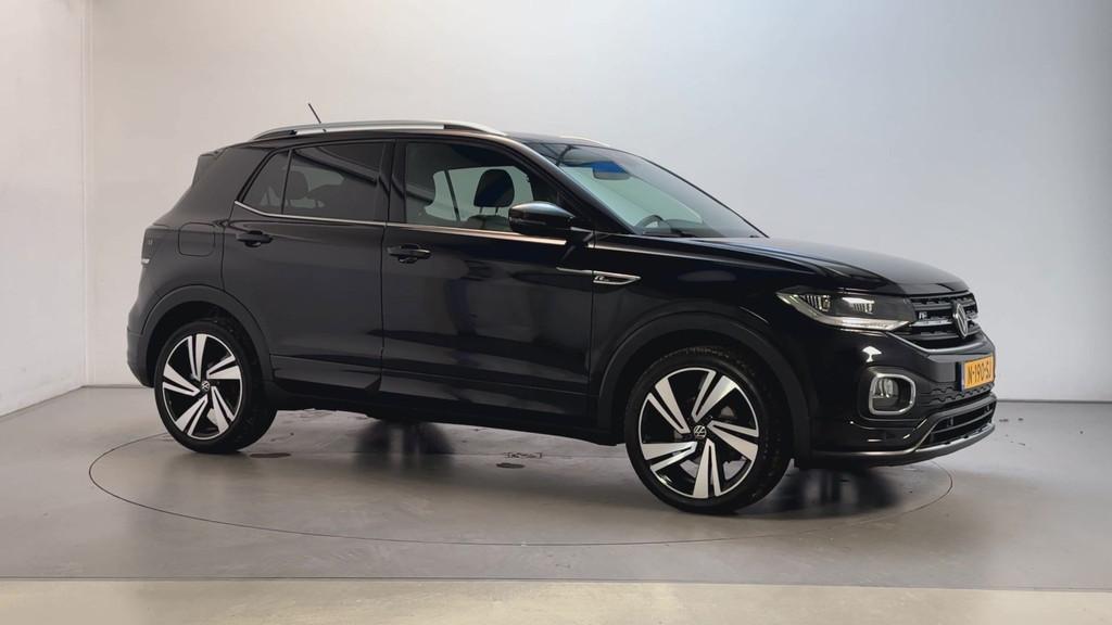 Volkswagen T-Cross 1.0 TSI 110pk DSG R-Line Virtual Cockpit, T-Cross, Gebruikt, Met garantie (alle), Alcantara