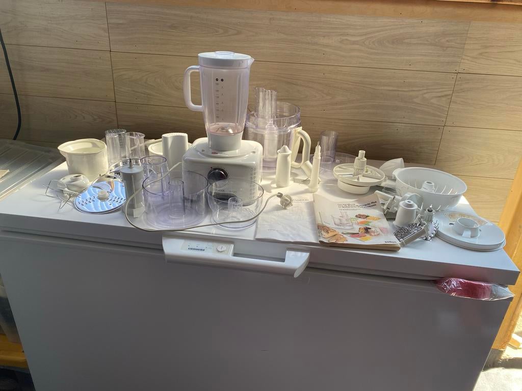 Kenwood Multipro Compact Foodprocessor met Blender en Access, Witgoed en Apparatuur, Keukenmixers, Zo goed als nieuw, 2 tot 3 liter