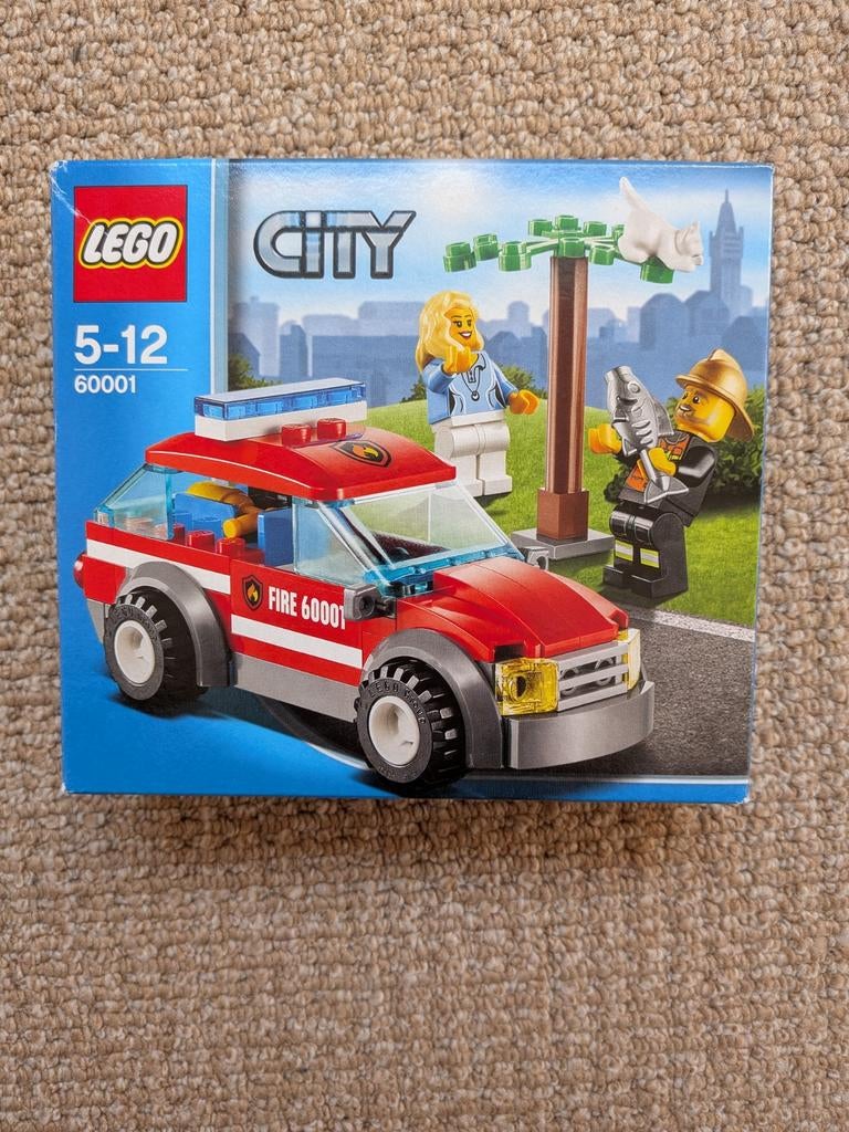 LEGO City Brandweer Commandant 60001 - Complete Set, Ophalen, City, Lego, Zo goed als nieuw