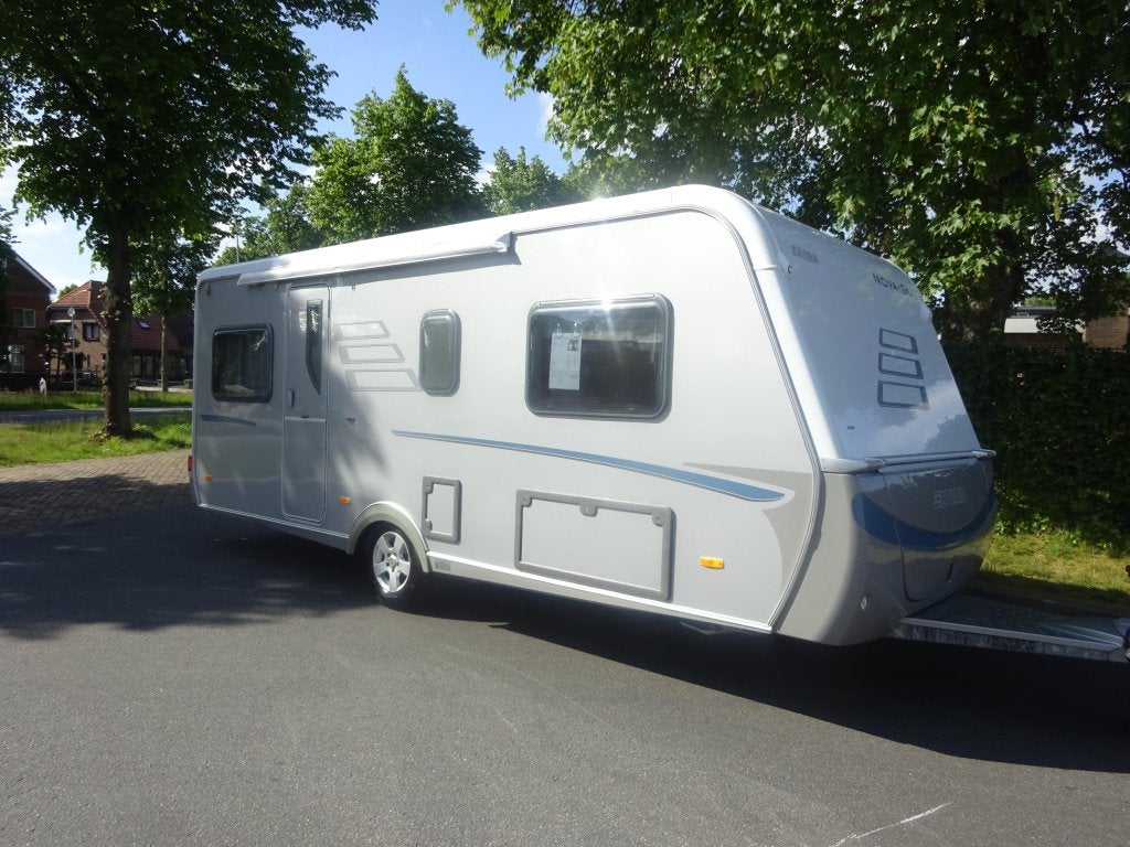 Eriba Nova 530 Enkele Bedden #GRATIS MOVER#, Caravans en Kamperen, Caravans, Rondzit, Bedrijf, Schokbreker, 5 tot 6 meter