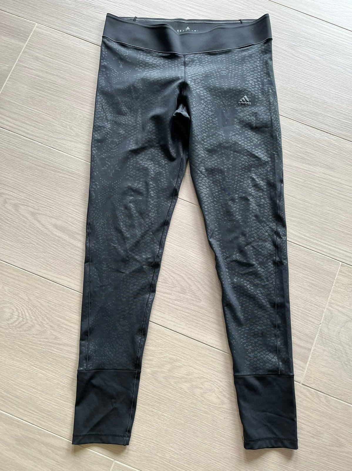 Adidas Climalite sportlegging, mt XL, Zwart, Maat 46/48 (XL) of groter, Ophalen of Verzenden, Fitness of Aerobics