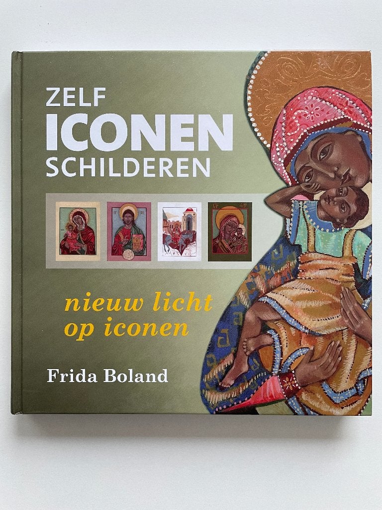 Zelf iconen schilderen, Verzenden, Zo goed als nieuw, Tekenen en Schilderen, Frida Boland