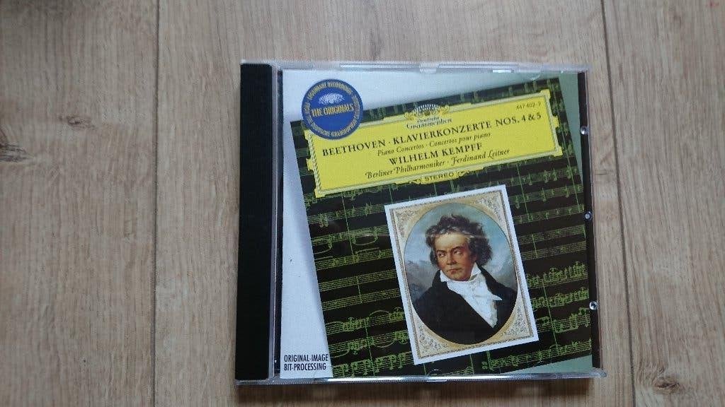 Beethoven Piano Concertos 4 & 5 Kempff DG Original Remaster, Ophalen of Verzenden, Zo goed als nieuw, Romantiek, Orkest of Ballet