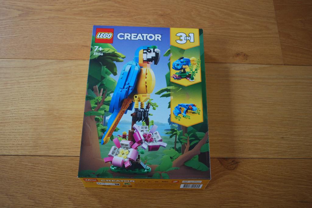 Lego Creator 3 in 1 31136 Exotische papegaai, Compleet, Lego, Ophalen of Verzenden, Zo goed als nieuw