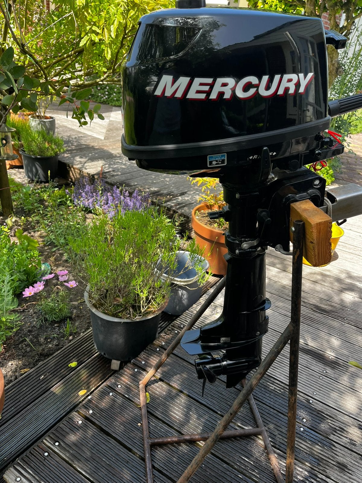Zeer nette mercury 4 pk FoutStroke, Ophalen, Zo goed als nieuw