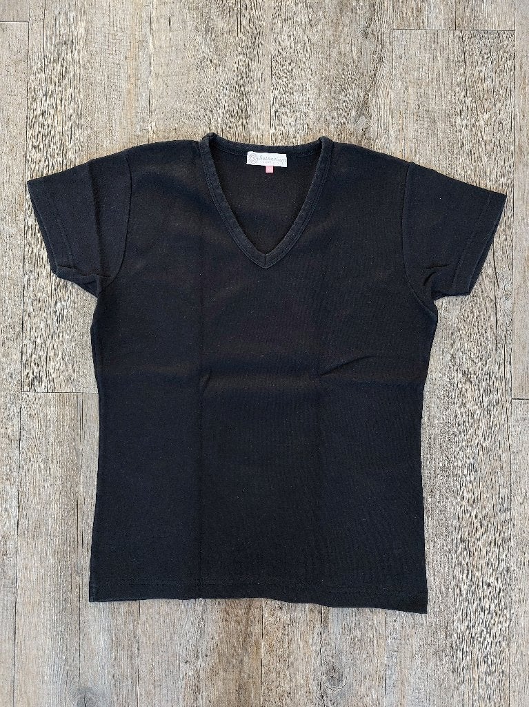 T-shirt met V-hals maat XL (Sutherland), Kleding | Dames, Sutherland, Zwart, Maat 46/48 (XL) of groter, Ophalen of Verzenden