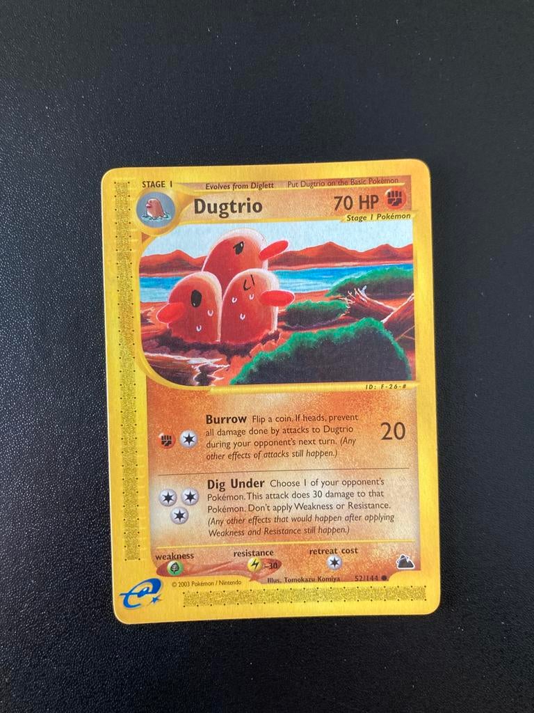 Pokemon kaart Dugtrio, Ophalen of Verzenden