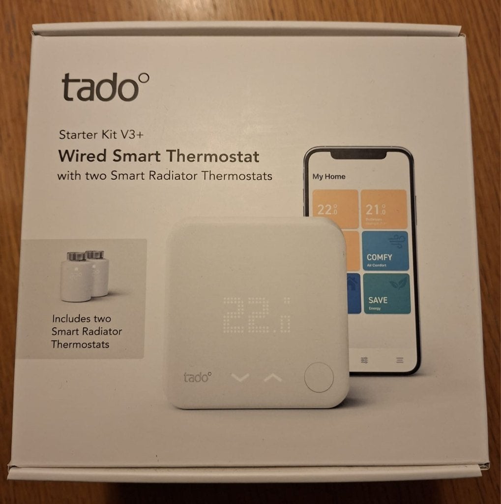 Nieuwe TADO Slimme 2 Radiatorknoppen, Minder dan 30 cm, Radiator, Nieuw, Minder dan 60 cm