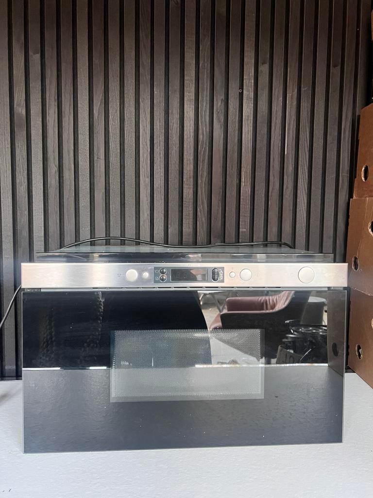 IKEA INBOUW MAGNETRON ROESTVRIJ STAAL, Ophalen, Minder dan 45 cm, Inbouw, Draaiplateau