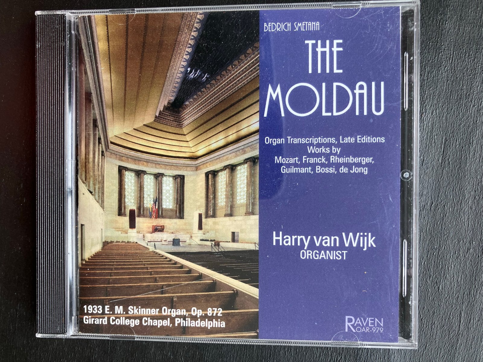 The Moldau - Orgeltranscipties Harry van Wijk CD orgel, Ophalen of Verzenden, Zo goed als nieuw