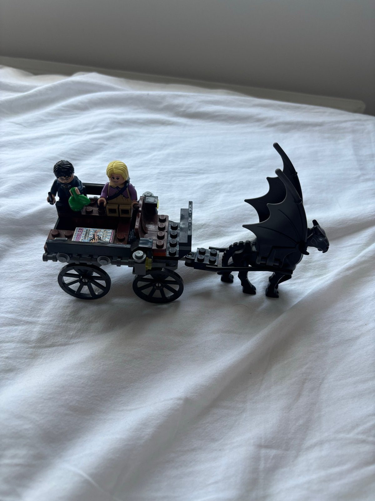 LEGO Harry Potter De Strijd om Zweinstein Thestral koets, Kinderen en Baby's, Ophalen of Verzenden, Zo goed als nieuw, Overige merken