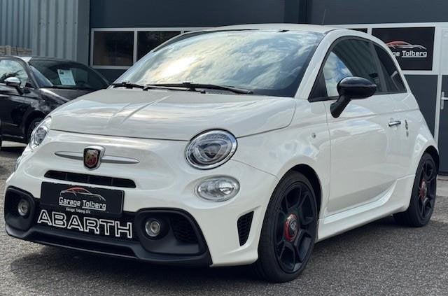 FIAT ABARTH 595 1.4 T-Jet 70th Anniversary Pista. KRACHTIG,, Auto's, Voorwielaandrijving, Gebruikt, 4 cilinders, Wit