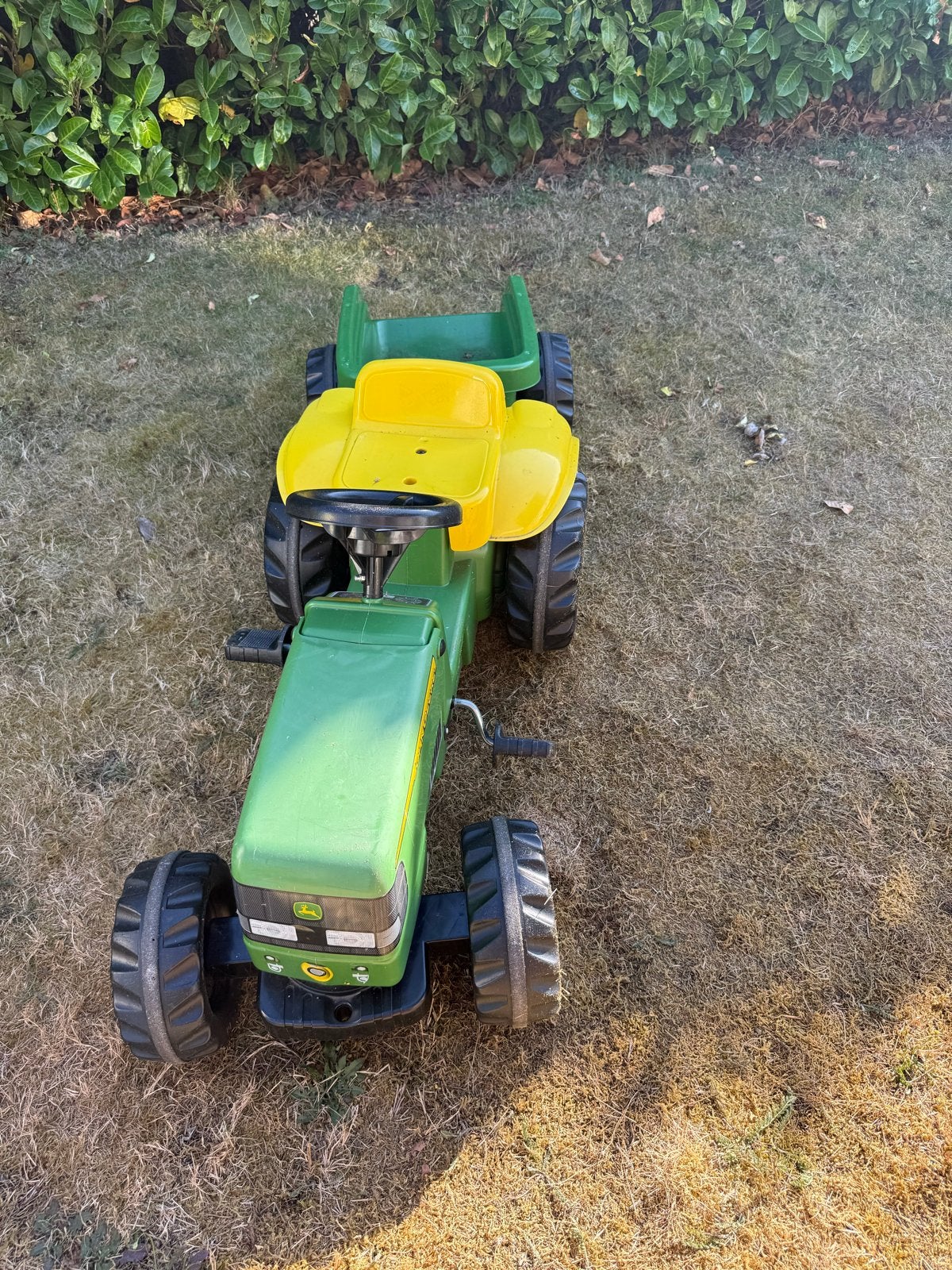 John Deere traptrekker met aanhanger, Ophalen of Verzenden, Gebruikt
