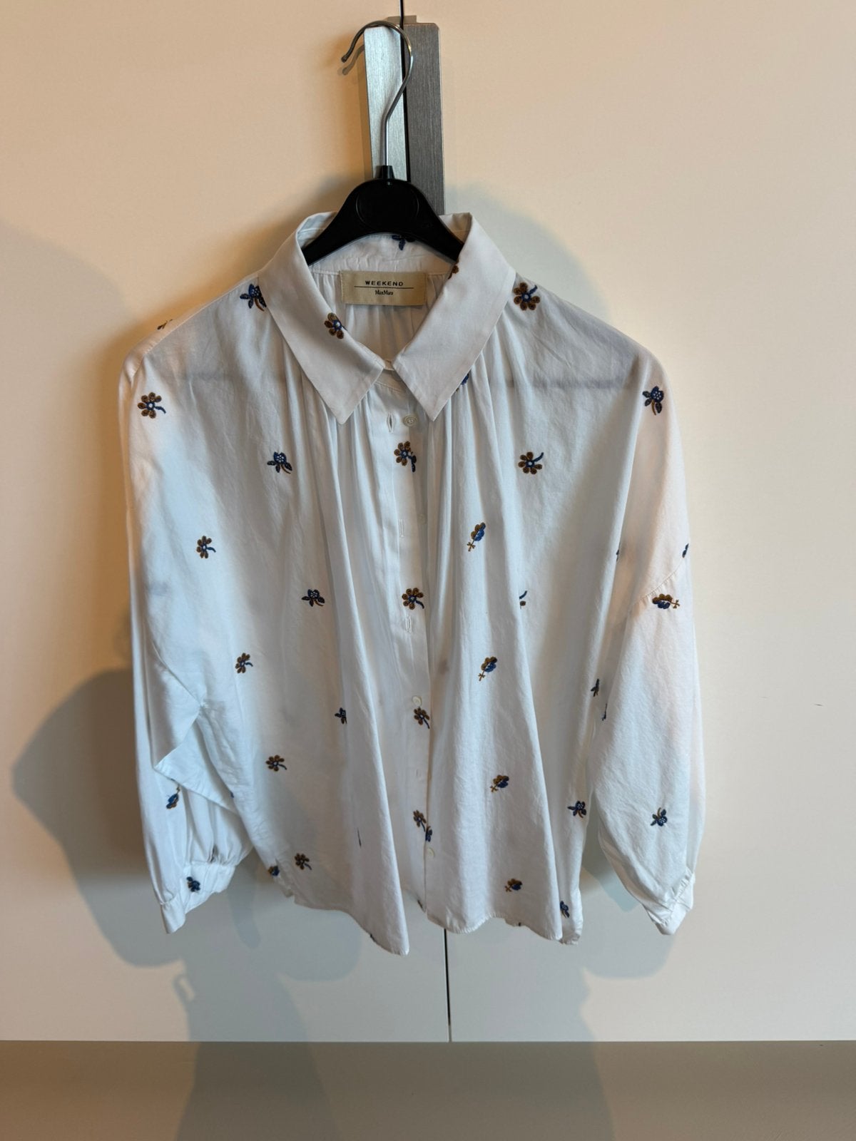 Max Mara blouse maat 38, Verzenden, Zo goed als nieuw, Maat 38/40 (M), Meerkleurig