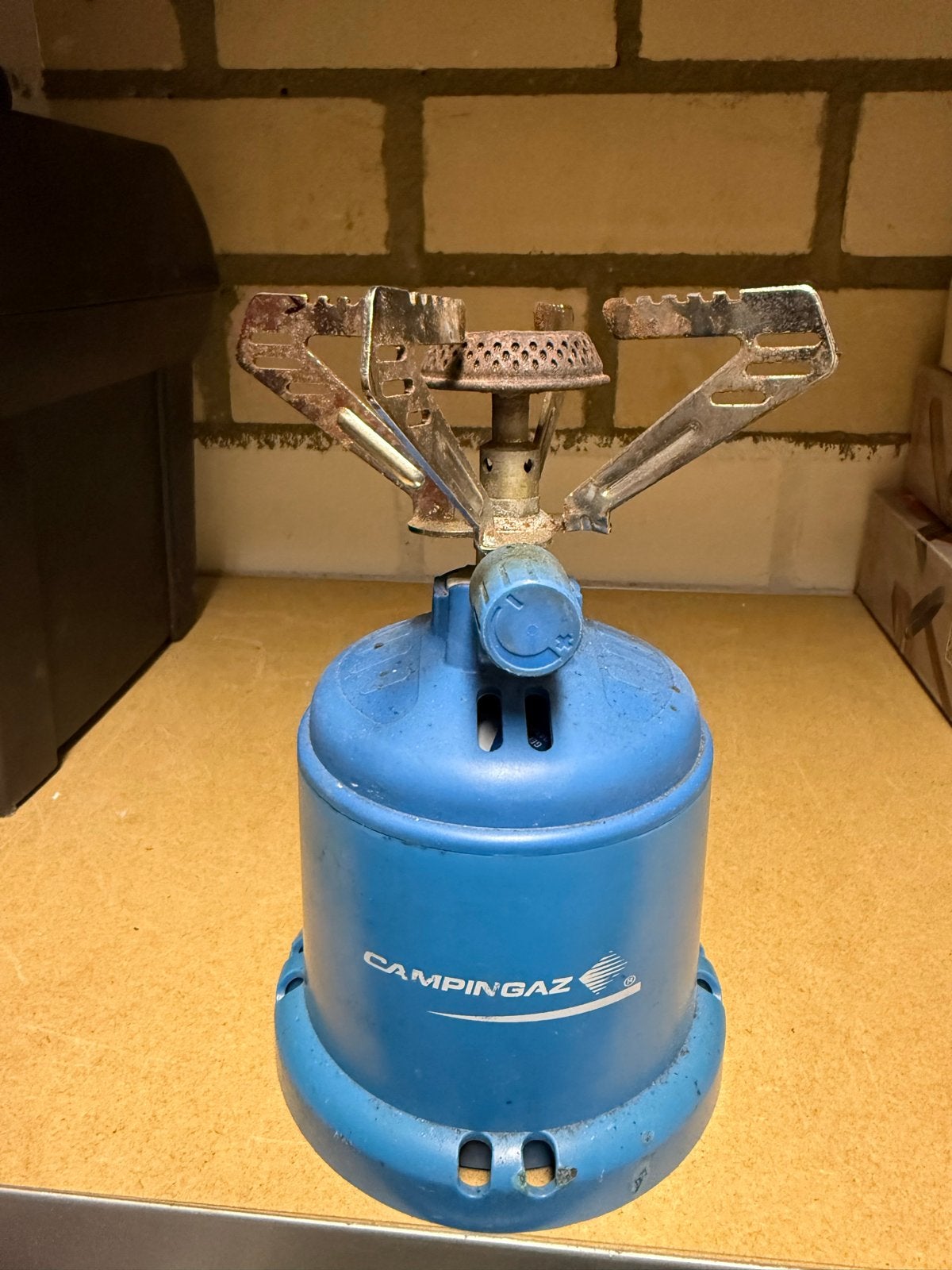 Campingaz gasbrander - Compact en draagbaar, Ophalen of Verzenden, Gebruikt