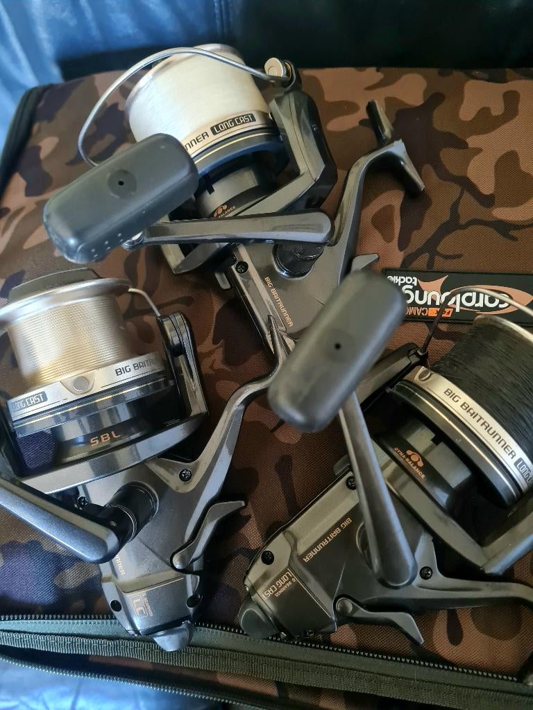 Shimano Big Baitrunner LC, Ophalen of Verzenden, Zo goed als nieuw, Molen