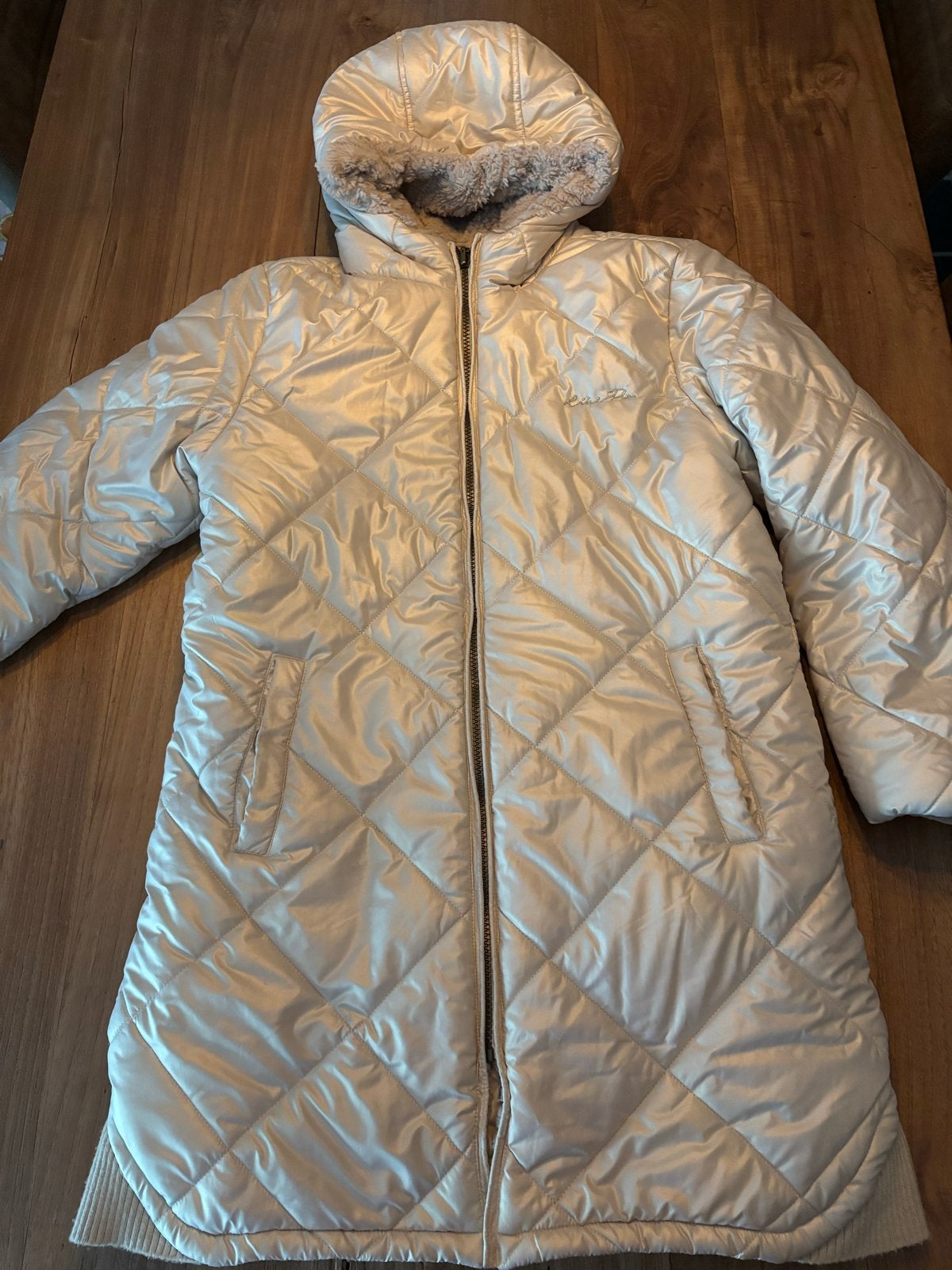 Like Flo omkeerbare winterjas maat 158/164, Ophalen of Verzenden, Zo goed als nieuw, Meisje, Jas