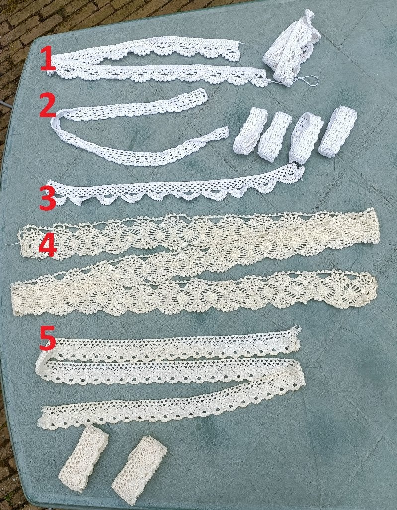 Origineel vintage gehaakte kastrandjes (N73), Ophalen of Verzenden, Nieuw, Haken, Overige typen