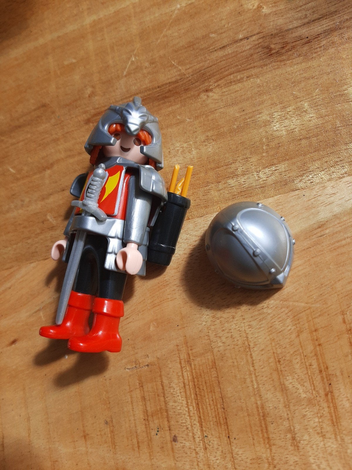 Playmobil Ridder met Zwaard en Helm, Kinderen en Baby's, Speelgoed | Playmobil, Gebruikt, Losse onderdelen, Ophalen of Verzenden