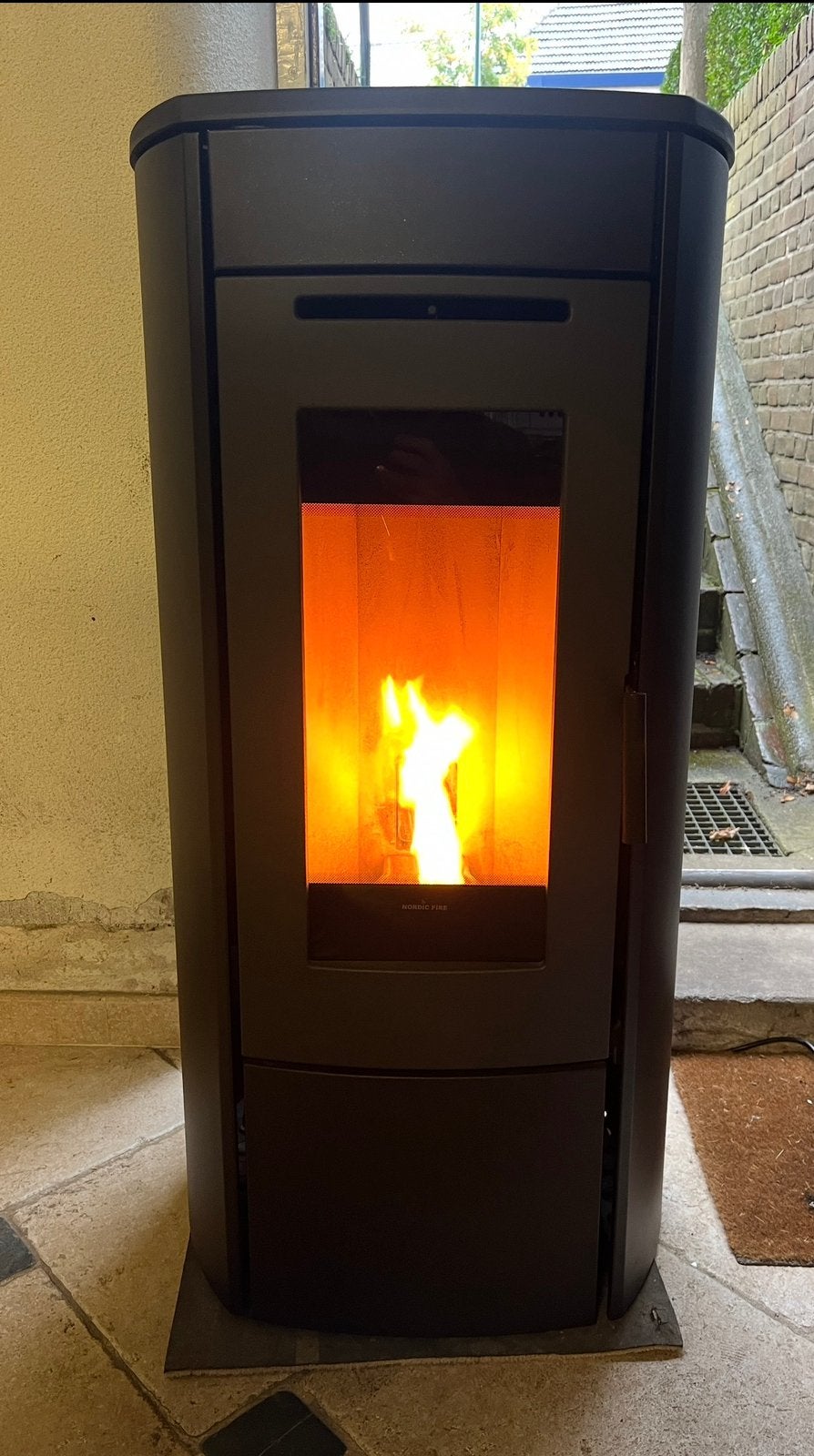 Nordic Fire Ilvar 9 pelletkachel, Ophalen, Gebruikt, Overige brandstoffen, Pelletkachel