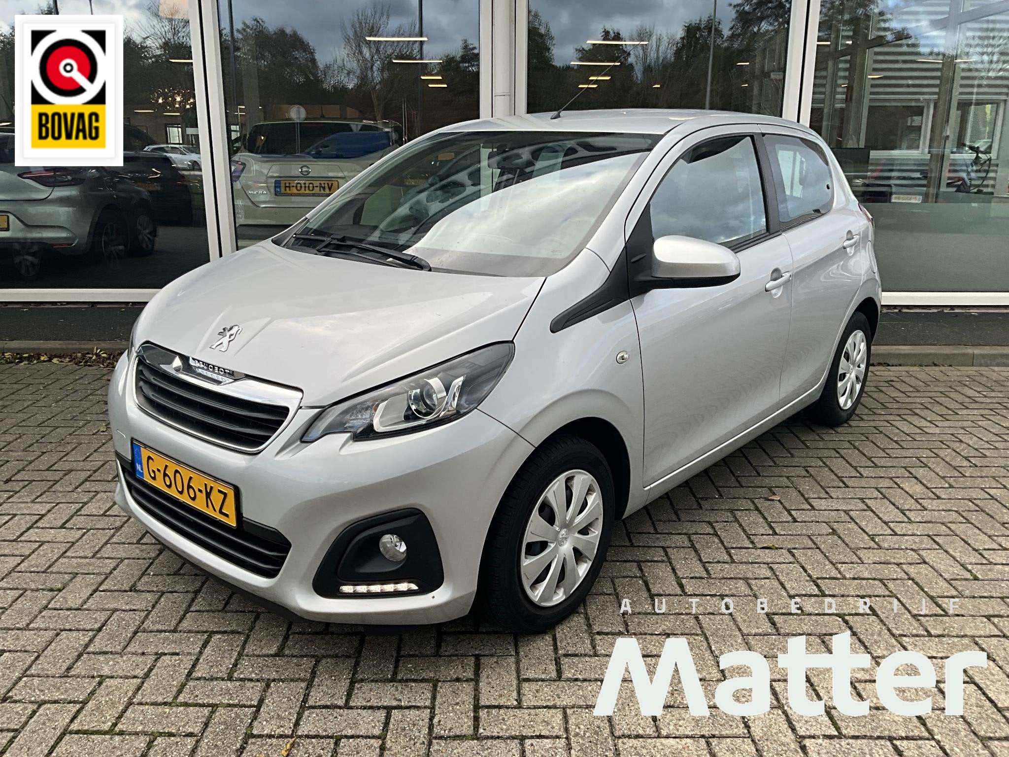 Peugeot 108 1.0 e-VTi Active, Voorwielaandrijving, Stof, Gebruikt, Met garantie (alle)
