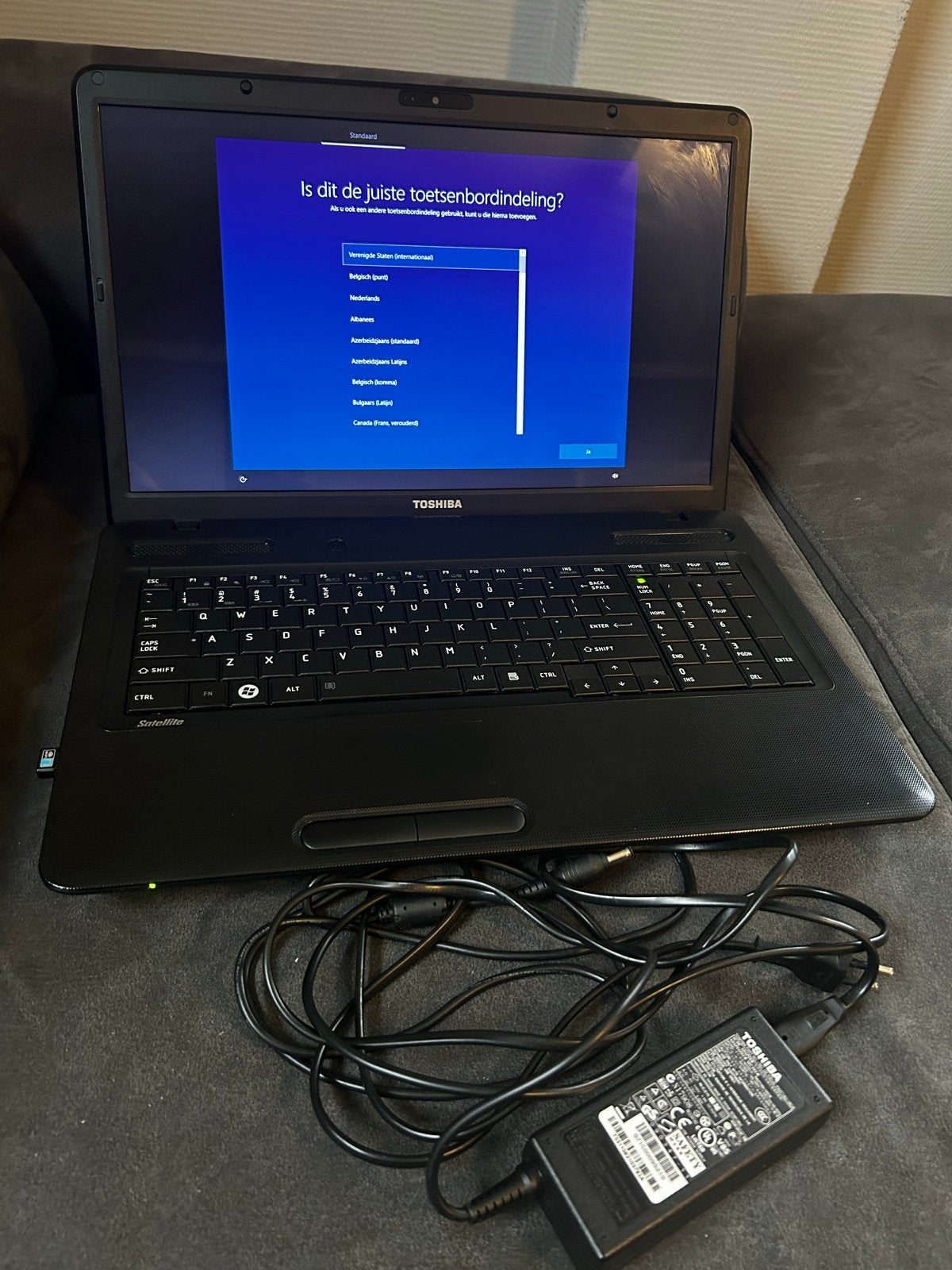 Toshiba Satellite C670-11M Laptop, Gebruikt, Minder dan 4 GB, Qwerty, Ophalen of Verzenden