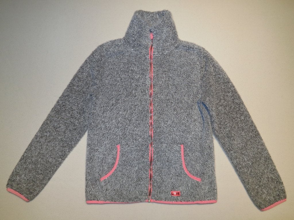 Grijs vest – maat 158-164, Ophalen of Verzenden, Gebruikt, Meisje, Trui of Vest