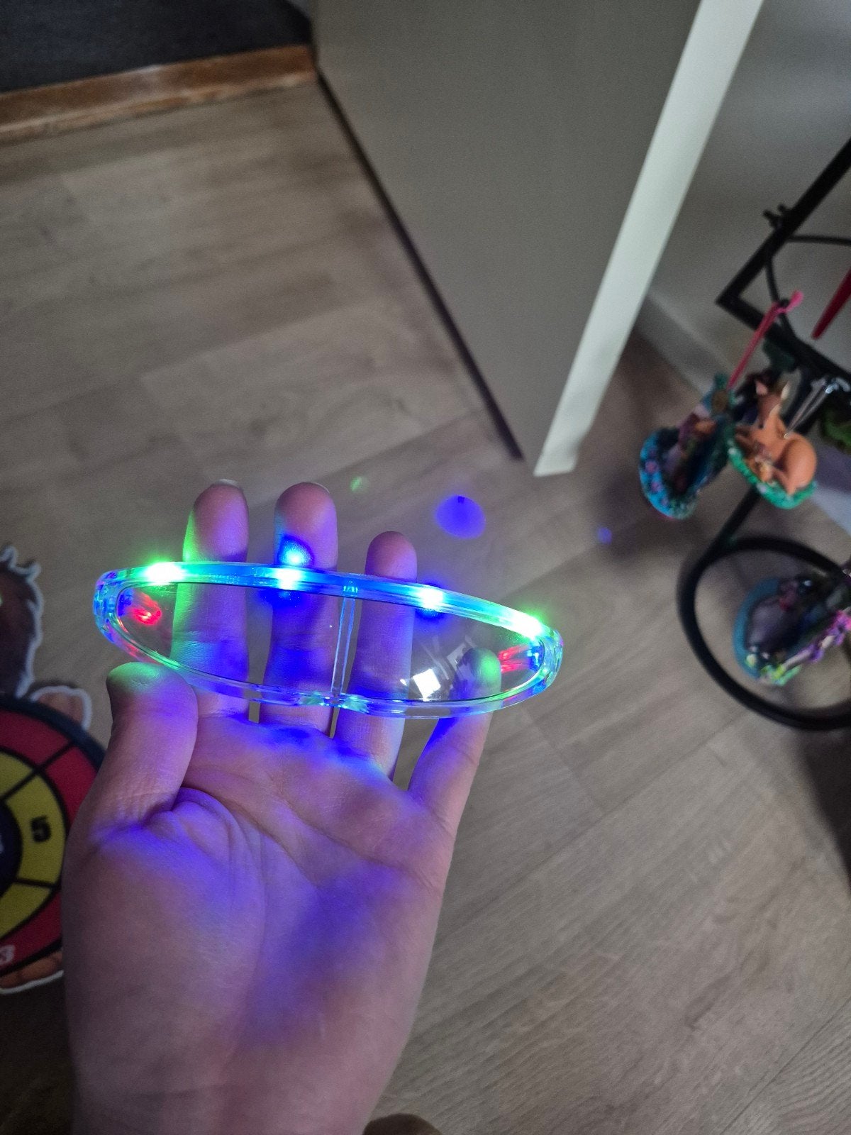 Lichtgevende LED bril met LED Verlichting kind, Ophalen of Verzenden, Licht
