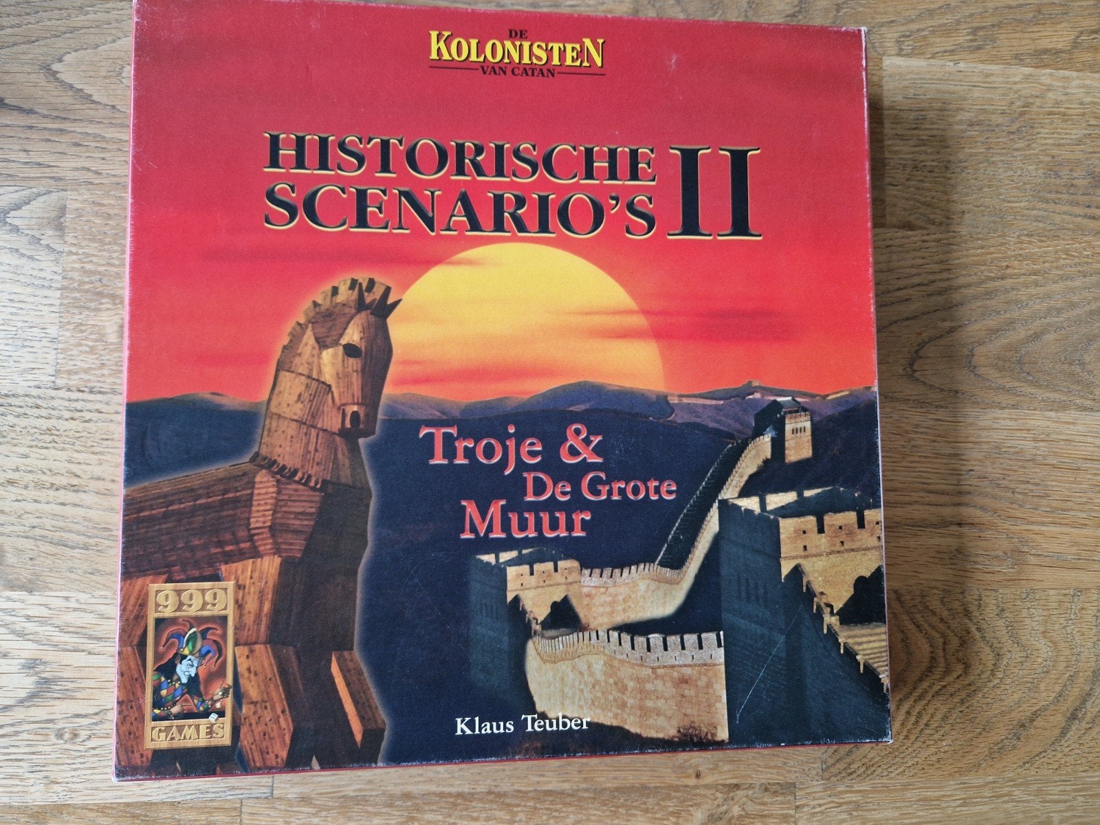 Kolonisten van Catan: Historische Scenario's II, Drie of vier spelers, Ophalen of Verzenden, Gebruikt, 999 Games