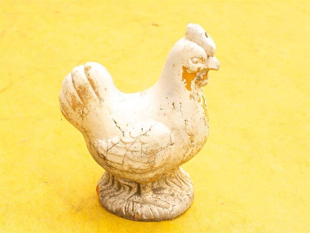 tuinbeeld van een haan 34600, Tuin en Terras, Tuinbeelden, Gebruikt, Ophalen of Verzenden