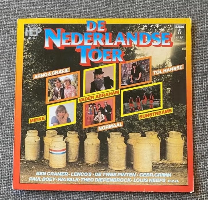 LP De Nederlandse Toer 1979, Ophalen of Verzenden, Zo goed als nieuw, 12 inch, Levenslied of Smartlap