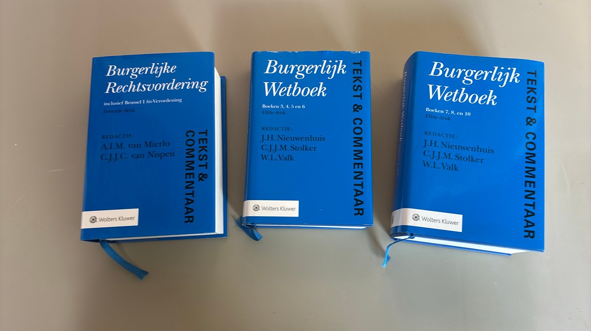 Burgerlijk Wetboek Tekst & Commentaar (Boeken 1  -10), Boeken, Ophalen of Verzenden, Gamma, Zo goed als nieuw, WO