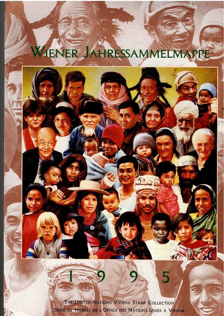 Vereinte Nationen Wenen Jaarmap 1995 Postfris, Verzenden, Postfris
