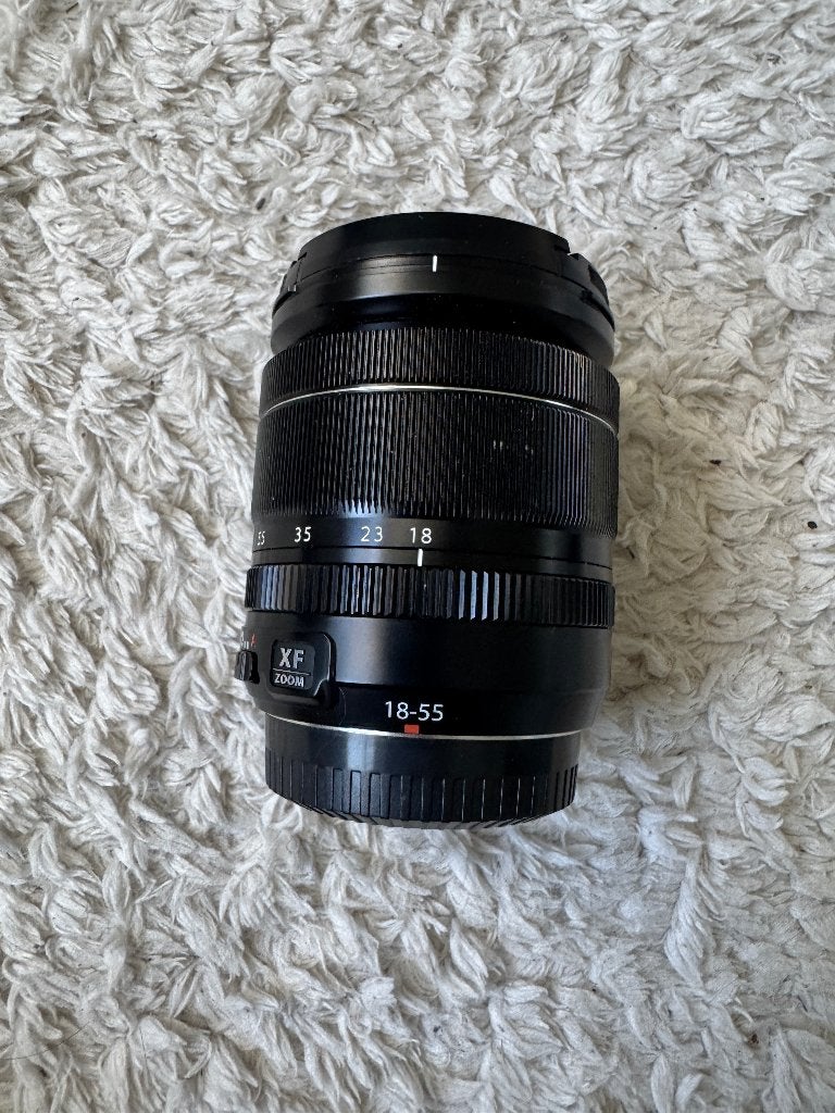 Fujifilm 18-55mm ois zoomlens, Ophalen of Verzenden, Zo goed als nieuw, Standaardlens