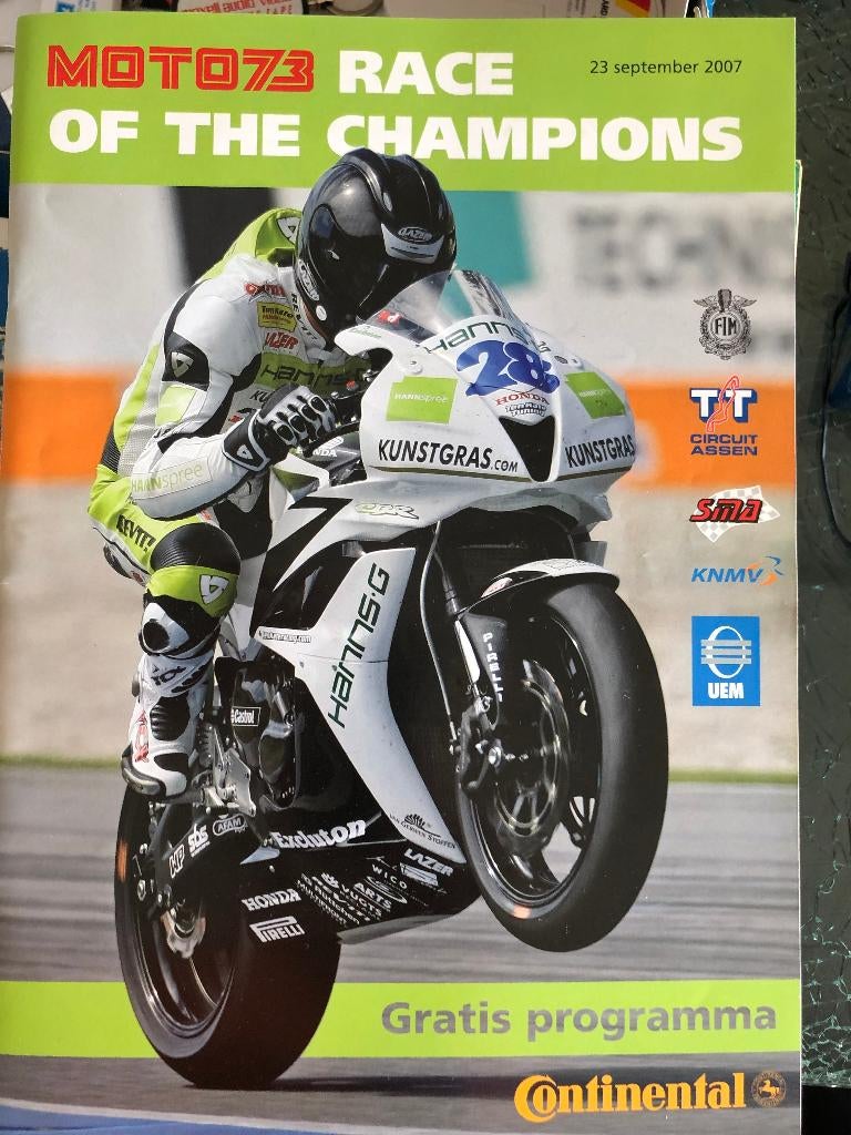 Moto73 race uitgave 23 september 2007., Verzamelen, Ophalen of Verzenden, 1980 tot heden, Nederland, Tijdschrift
